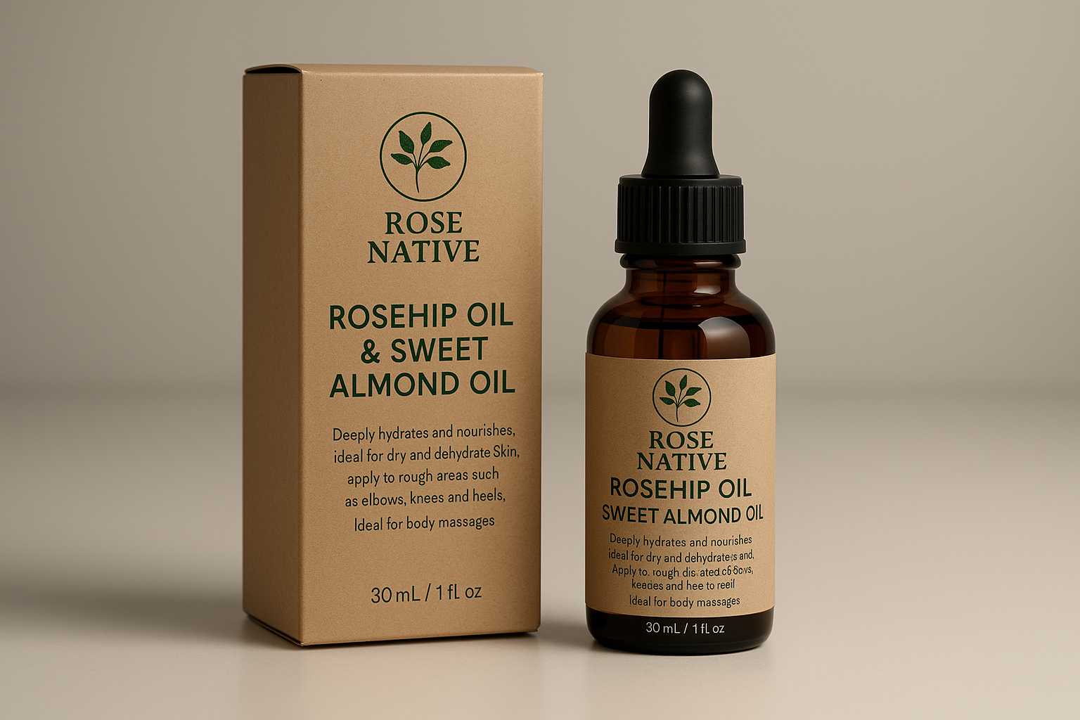 Rosa Mosqueda Oil & Sweet Almond Oil